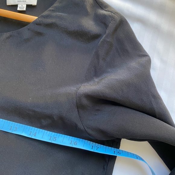 Wilfred 100% Silk Black Blouse, Size S - Picture 11 of 11